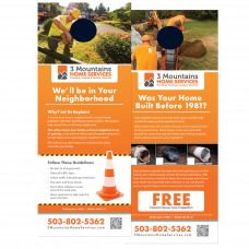Sales Door Hanger - EXCAVATION (pack of 250)
