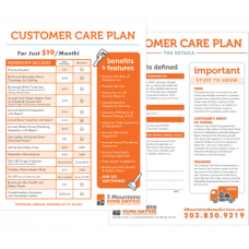 Customer Care Plan