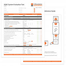 Evaluation Form-HVAC (100 pack)
