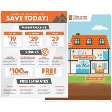 Save Today Marketing Sheet (Electric) - 25 Pack